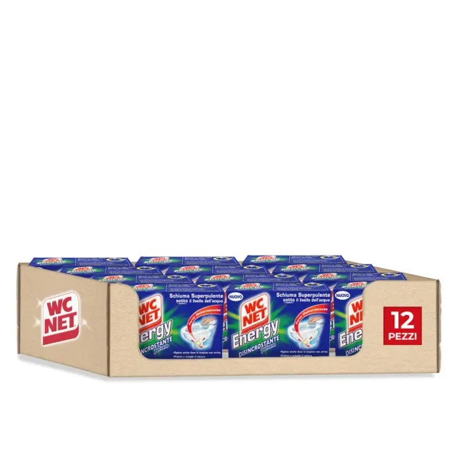 WC Net Energy disincrostante polvere 12 confezioni