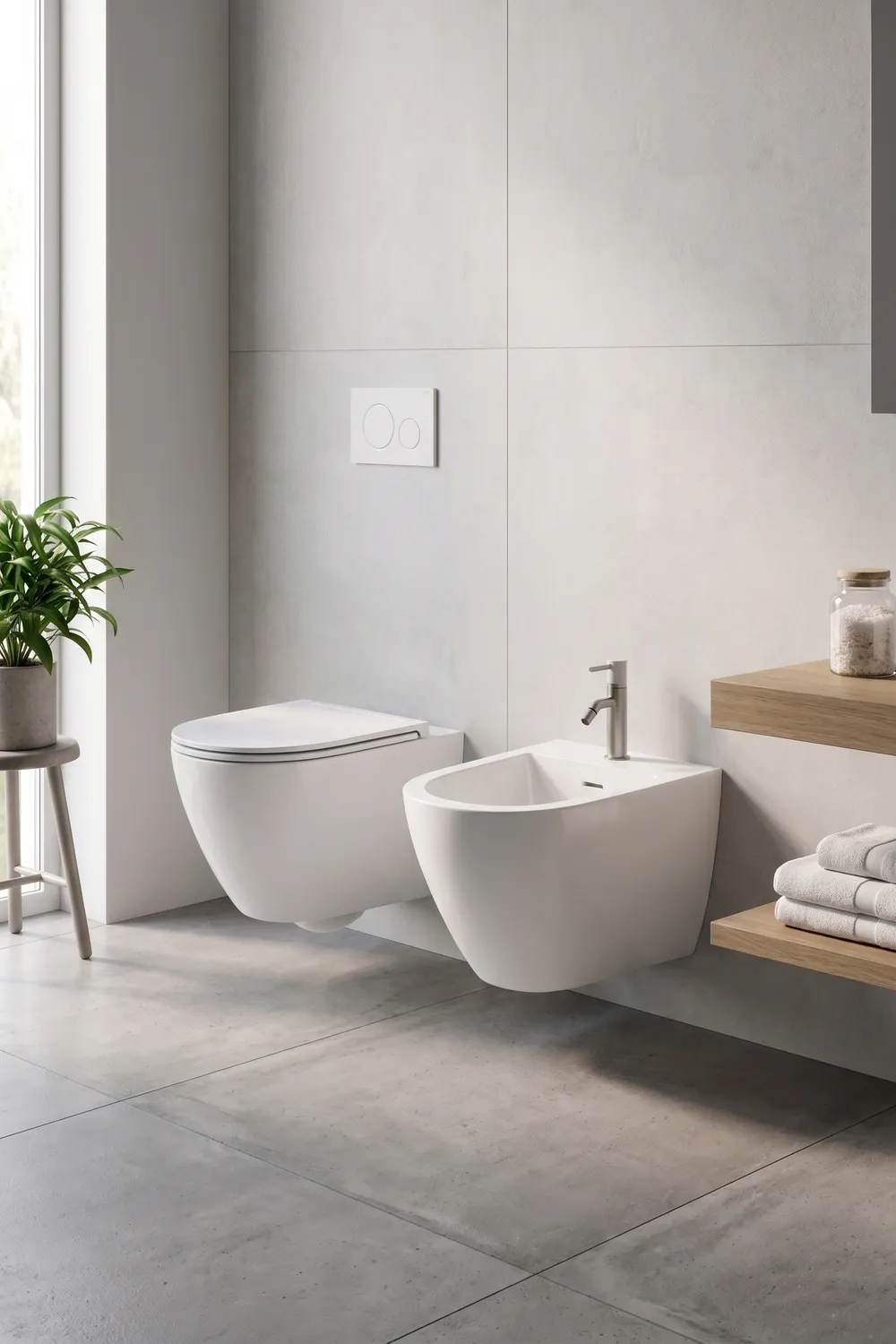 Geelli Sign bidet sospeso salvaspazio