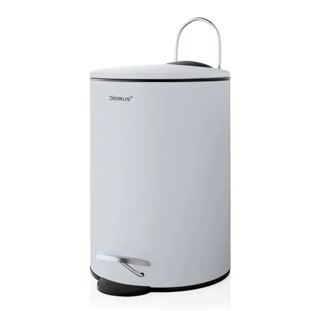 Blomus Tubo Pattumiera Pedale Grigio 3 L Smart Close