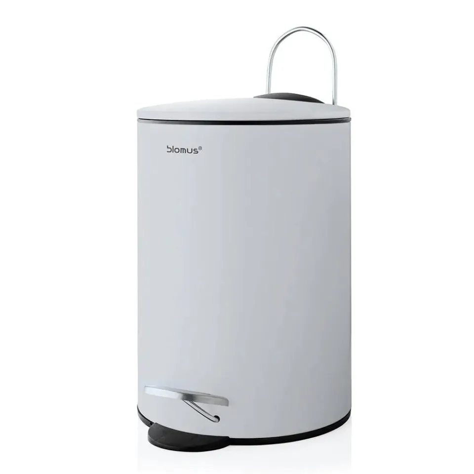 Blomus Tubo Pattumiera Pedale Grigio 3 L Smart Close