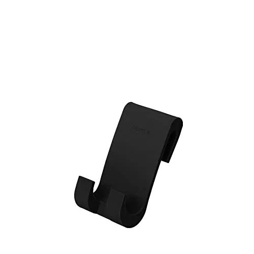 Blomus Vipo tergivetro doccia nero 24 cm con supporto