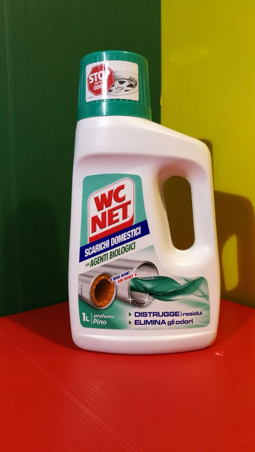 Wc Net Professional disgorgante scarichi pino 1000 ml biologico