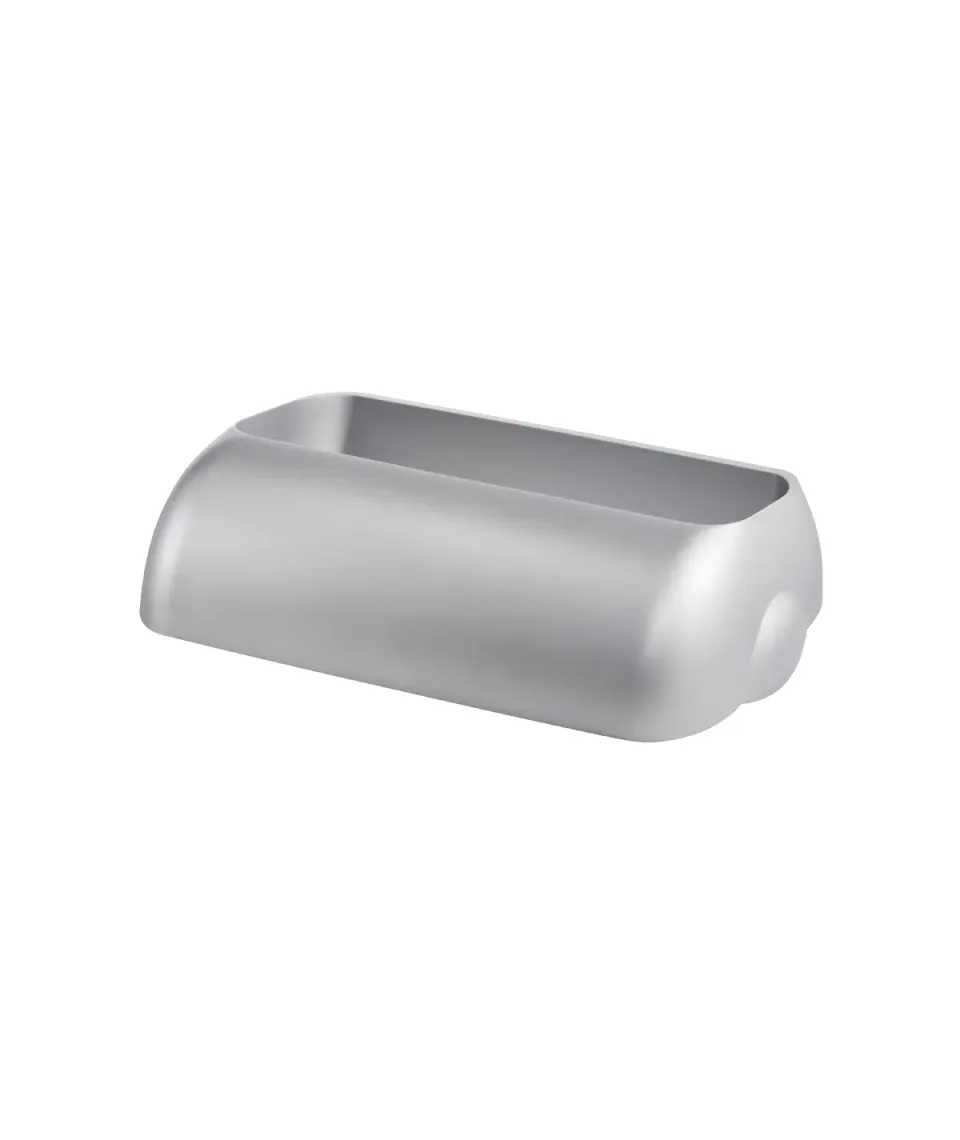 Marplast Plus 744 coperchio cestino satin a scivolo