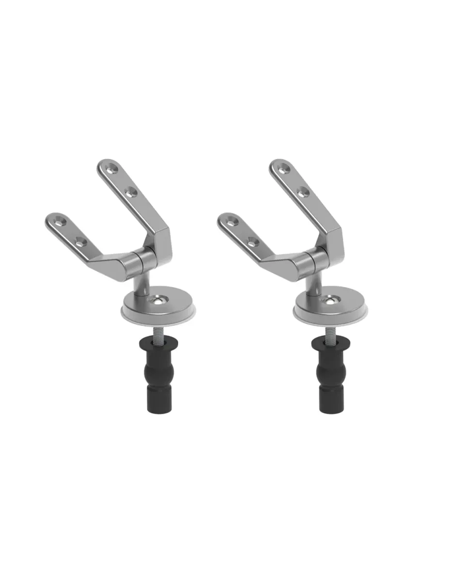 Saniplast 2FSE541760 kit cerniere copriwater UNI metallo