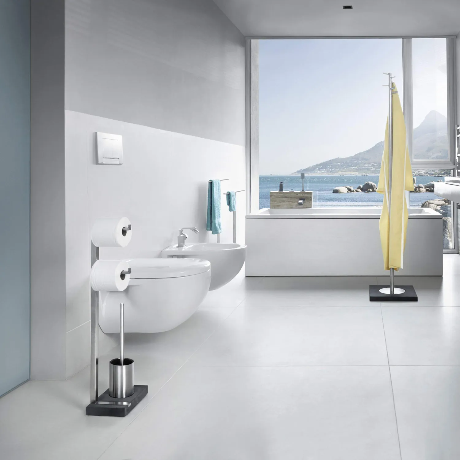 Blomus Menoto 68623 set bagno inox 72 cm