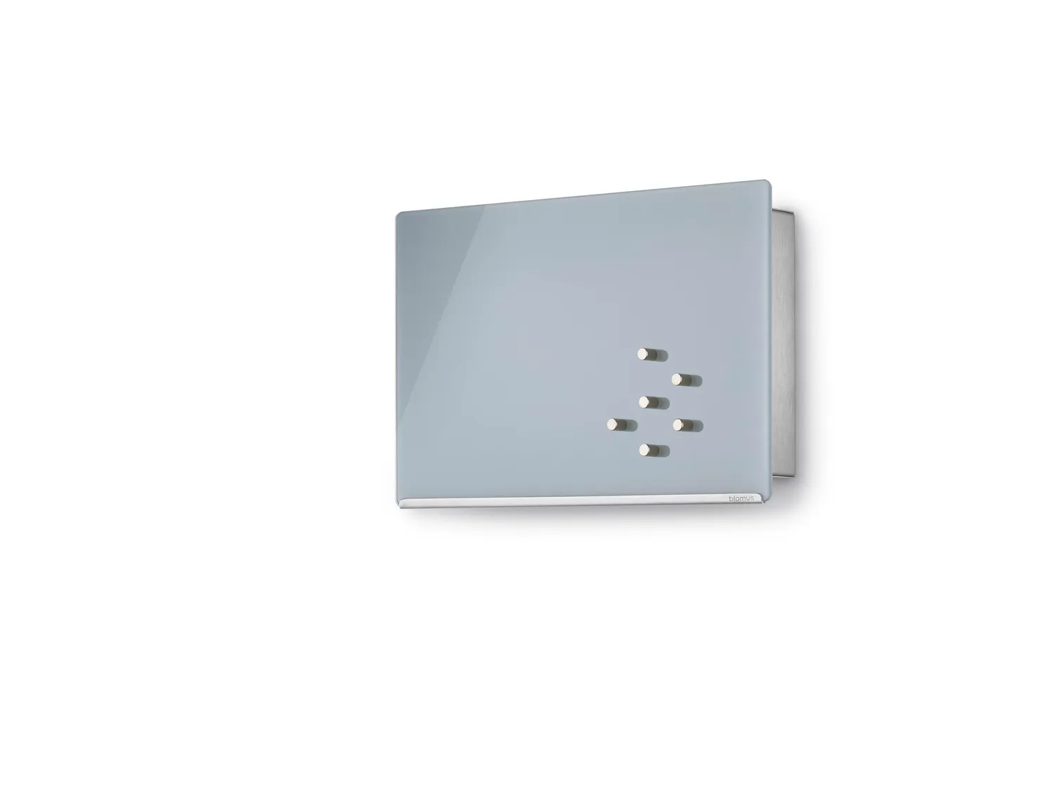 Blomus Velio 65363 tavoletta portachiavi bianco magnete