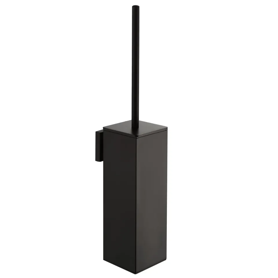 Bvl scopino WC parete nero acciaio inox 304
