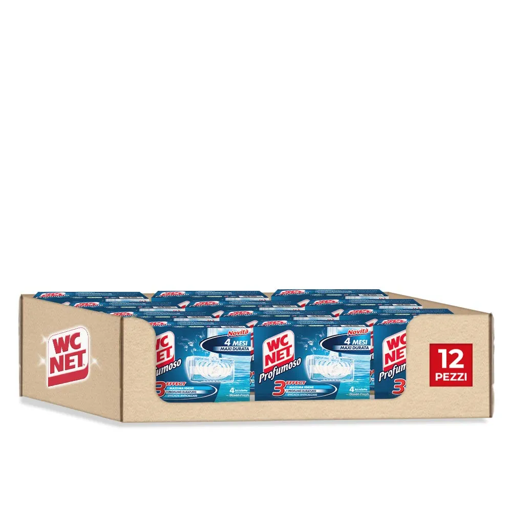 WC Net 3 Effect Mountain Fresh tavoletta WC 48 pezzi